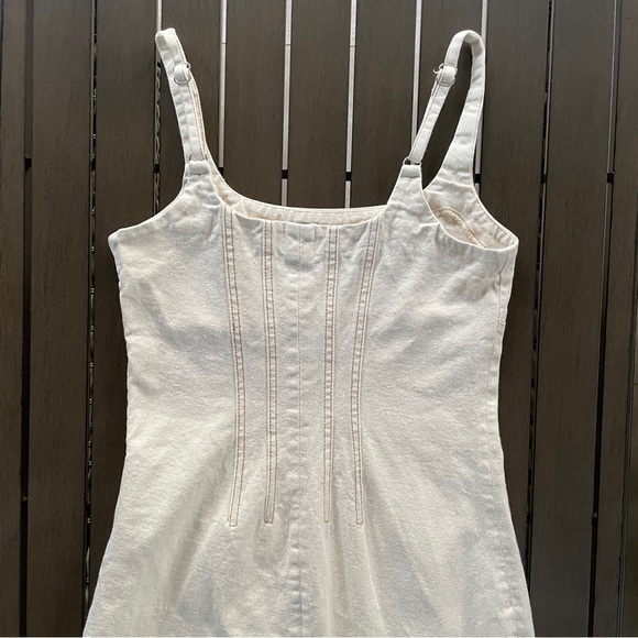 BDG URBAN OUTFITTERS SADIE SEAMED DENIM MINI DRESS!! - Picture 12 of 16